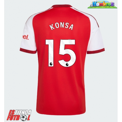 Arsenal Ezri Konsa #15 Primera Equipación 2026-27 Manga Corta